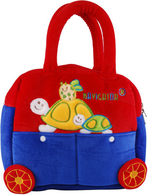 Bazaar Pirates Sweet Bus Diaper Cum Utility Bag(Red, Blue), Blue;red