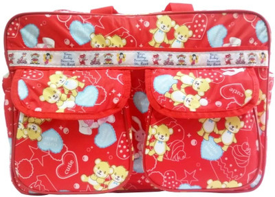 Rachna Diaper / Mother- Multi Utitlity 04 Nursery Bag(Red)