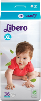 Libero Open Diapers - XL(36 Pieces)