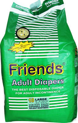 Friends Adult Diapers - L