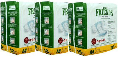Friends Easy Adult Diapers - M(30 Pieces)