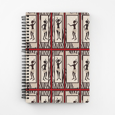 RAYITE A5 Diary(Tribal Dance, Multicolor)