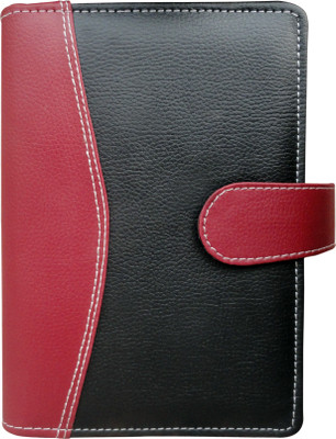 Tied Ribbons A5 Planner/Organizer(Office Stationer, Red, Black), Black;red