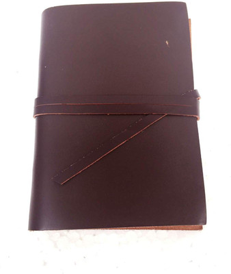 Craftbazaar Regular Diary(Handmade, Brown)