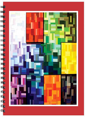 Printelligent A5 Notebook(Printelligent, Multicolor)