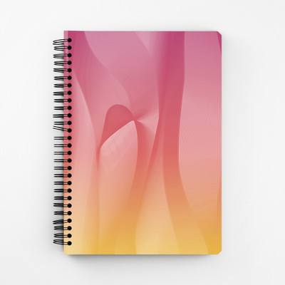 RAYITE A5 Diary(Crazy Fusion Lines, Multicolor)