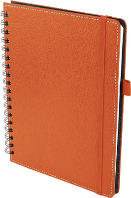 Eco-Leatherette A5 Diary(Wiro, Brunt Orange)