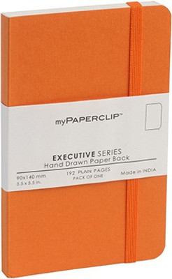 Mypaperclip Mini Notebook(Executive, Orange)