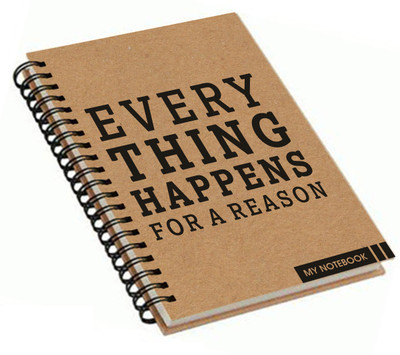 Printelligent A4 Notebook(Printelligent, Khaki)