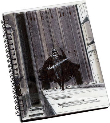 Rangeele Inkers A5 Notebook(Star Wars Vader Sketch, Multicolor)