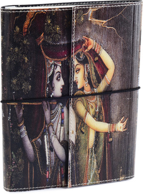 Eco-Leatherette A5 Journal(Handcrafted, Multicolor)