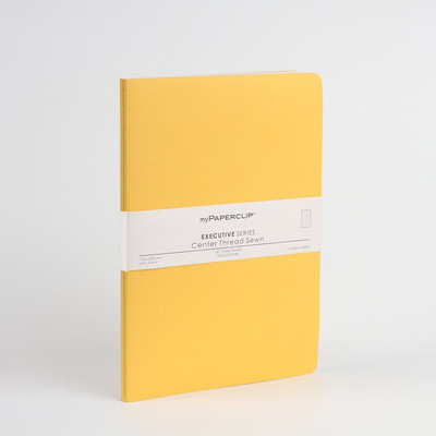 Mypaperclip B5 Notebook(Executive Series, Yellow)