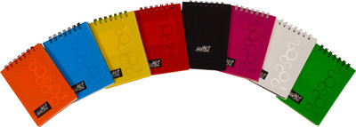 Notex A7 Memo Pad(EXECUTIVE POCKET PAD, Multicolor, Pack of 8)