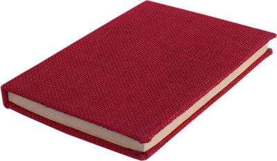 eShilp Regular Diary(Handmade Journal-Jute Fabric Cover-Pasted Binding Size 18x13x1.3 Cm, Red)
eShilp Regular Diary(Handmade Journal-Jute Fabric Cover-Pasted Binding Size 18x13x1.3 Cm, Red)