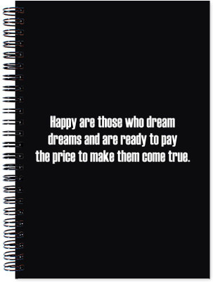 VenTechno A5 Diary(Inspire / Motivational Covered Wirebound Ruled Paper Sheets Personal and Office Stationary Notebooks Diary, Multicolor)
VenTechno A5 Diary(Inspire / Motivational Covered Wirebound Ruled Paper Sheets Personal and Office Stationary Notebooks Diary, Multicolor)