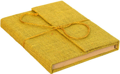 eShilp Regular Journal(Handmade Diary Jute Fabric Cover Pasted Binding with Flap Size 18x13x1.3 Cm, Yellow)
eShilp Regular Journal(Handmade Diary Jute Fabric Cover Pasted Binding with Flap Size 18x13x1.3 Cm, Yellow)