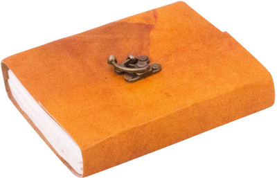 Pulpypapaya B6 Journal(Handcrafted, Beige)