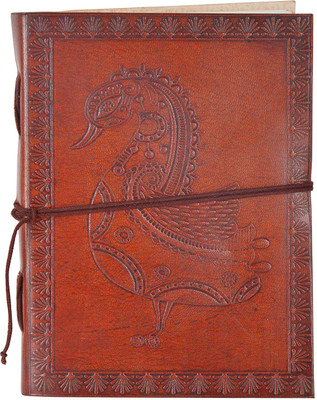 Hare Krishna Handicrafts A5 Diary(Duck Emboss Handmade Paper Leather Diary, Brown)
Hare Krishna Handicrafts A5 Diary(Duck Emboss Handmade Paper Leather Diary, Brown)