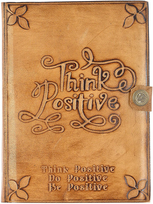 Hare Krishna Handicrafts Regular Diary(Think Positive leather cover handmade paper diary notebook with closer, 7x5 Inch, Tan)
Hare Krishna Handicrafts Regular Diary(Think Positive leather cover handmade paper diary notebook with closer, 7x5 Inch, Tan)