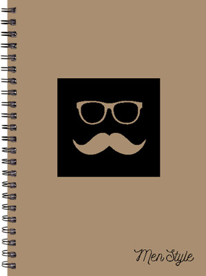 Paper Plane Design A4 Notebook(Paper Plane Design, Multicolor)
