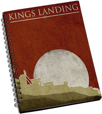 Rangeele Inkers A5 Notebook(GOT Kings landing, Multicolor)