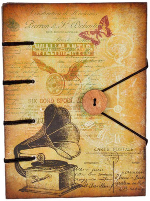 Craft Club Regular Diary(handcraft diary with gramophone print in special binding, Multicolor)
Craft Club Regular Diary(handcraft diary with gramophone print in special binding, Multicolor)