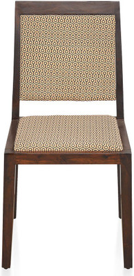 @home by Nilkamal Matrix Solid Wood Dining Chair(Set of 1, Finish Color - Walnut)