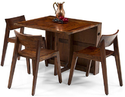 Urban Ladder Danton 3 - to - 6 Extendable - Gordon Solid Wood 2 Seater Dining Set(Finish Color - Teak)
Urban Ladder Danton 3 - to - 6 Extendable - Gordon Solid Wood 2 Seater Dining Set(Finish Color - Teak)