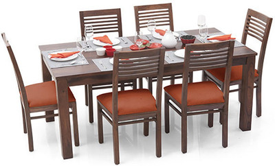 Urban Ladder Arabia XL - Zella Solid Wood 6 Seater Dining Set(Finish Color - Teak)
Urban Ladder Arabia XL - Zella Solid Wood 6 Seater Dining Set(Finish Color - Teak)