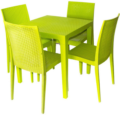 Cello Plastic 4 Seater Dining Set(Finish Color - Green)
Cello Plastic 4 Seater Dining Set(Finish Color - Green)