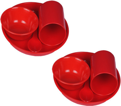 Cornik Pack of 8 Dinner Set(PP (Polypropylene))