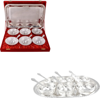 G S Museum Pack of 26 Dinner Set(Silver Plated)