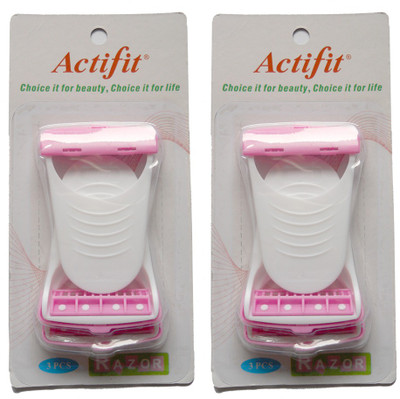 Actifit Skin Blade Disposable Razor(Pack of 2)