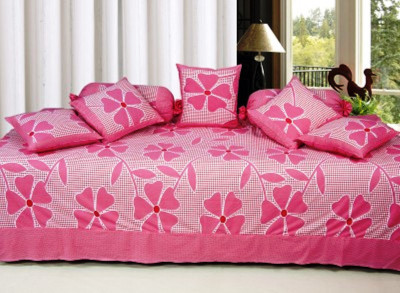 Chhabra Enterprises Cotton Floral Diwan Set