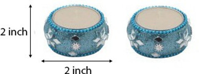 JaipurCrafts Decorative Set Of 3 With Lac Work Aluminium (Pack of 3) Table Diya Set(Height: 2 inch)
JaipurCrafts Decorative Set Of 3 With Lac Work Aluminium (Pack of 3) Table Diya Set(Height: 2 inch)