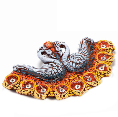 Aapno Rajasthan Swan Shaped Gel Filled Tray Terracotta Table Diya(Height: 13 inch)
Aapno Rajasthan Swan Shaped Gel Filled Tray Terracotta Table Diya(Height: 13 inch)
