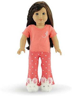 Emily Rose Doll Clothes 18 Inch Clothes Coral Pajamas Fits 18" American Girl(Orange)
Emily Rose Doll Clothes 18 Inch Clothes Coral Pajamas Fits 18" American Girl(Orange)