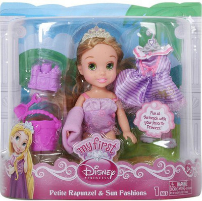 Jakks Pacific My First Disney Petite Rapunzel & Sun Fashions New(Multicolor)