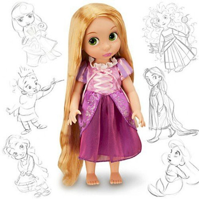 Disney Animators Collection Rapunzel Doll(Pink)