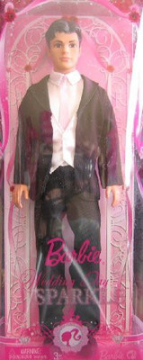 Barbie Wedding Day Sparkle KEN DOLL (2008)(Multicolor)