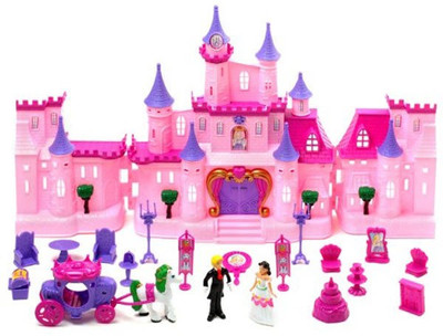 Taaza Garam Beauty PlaySet Musical Castle(Pink)