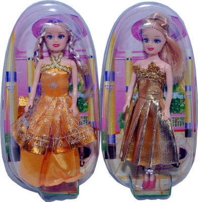 Origin Mini Princess Doll-set of 2(Multicolor)