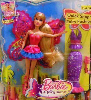 Barbie "A Fashion Secret" Quick Snap Fashion Purple(Multicolor) 
Barbie "A Fashion Secret" Quick Snap Fashion Purple(Multicolor)