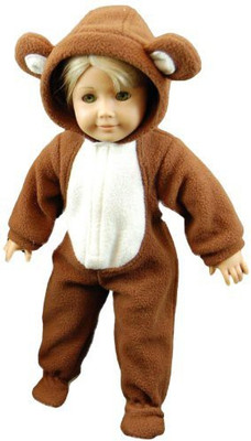 The Queen's Treasures 18" Clothes For American Girl Teddy Bear Sleeper Costume(Brown)
The Queen's Treasures 18" Clothes For American Girl Teddy Bear Sleeper Costume(Brown)