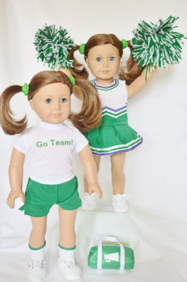 DollsHobbiesNMore Green And White Cheerleader Outfit For American Girl(Multicolor)
DollsHobbiesNMore Green And White Cheerleader Outfit For American Girl(Multicolor)