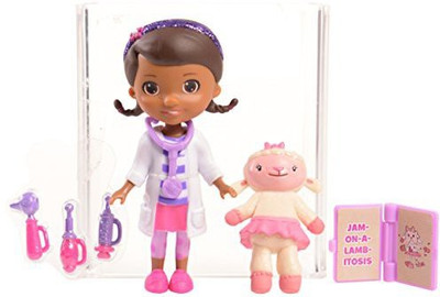 Just Play Doc McStuffins Physician Doc Doll with Lambie(Multicolor)