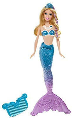 Barbie The Pearl Princess Mermaid Blue(Multicolor)