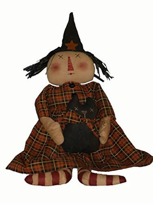 Craft Outlet Inc Craft Outlet Black Lily And Licorice Raggedy Witch And Her(Brown)
Craft Outlet Inc Craft Outlet Black Lily And Licorice Raggedy Witch And Her(Brown)