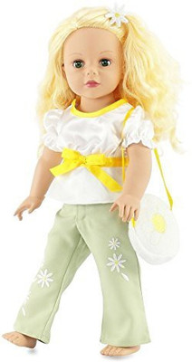 Emily Rose Doll Clothes 18 Inch Clothes Outfit Flower Set Embroidered Pants(Multicolor)
Emily Rose Doll Clothes 18 Inch Clothes Outfit Flower Set Embroidered Pants(Multicolor)
