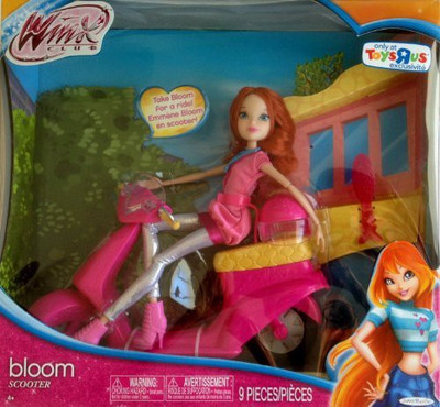 Winx Club Bloom With Scooter(Pink)